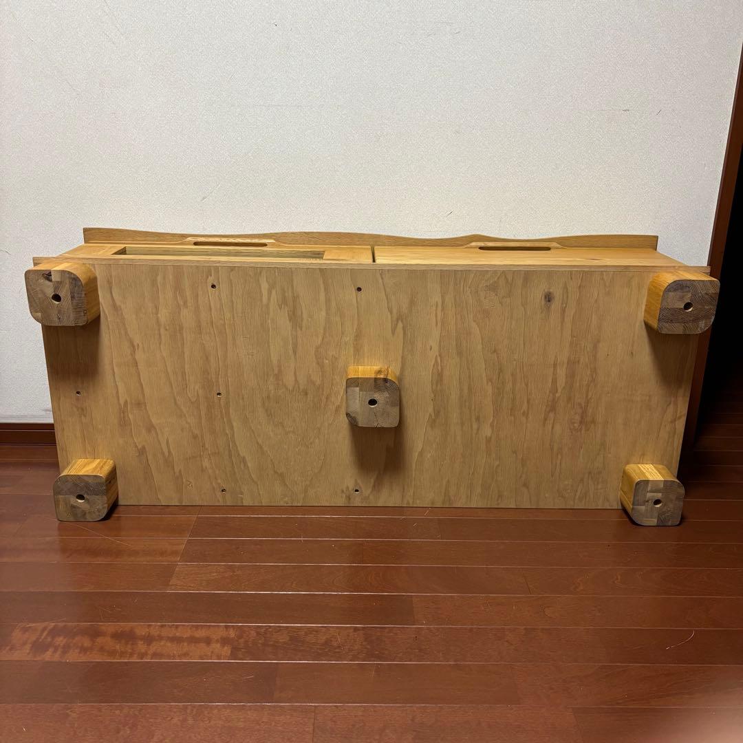 起立木工 天然木 無垢材 テレビボード テレビ台 111cm