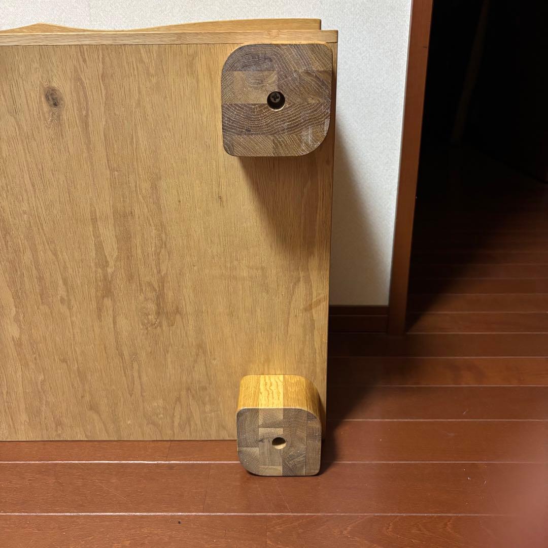 起立木工 天然木 無垢材 テレビボード テレビ台 111cm