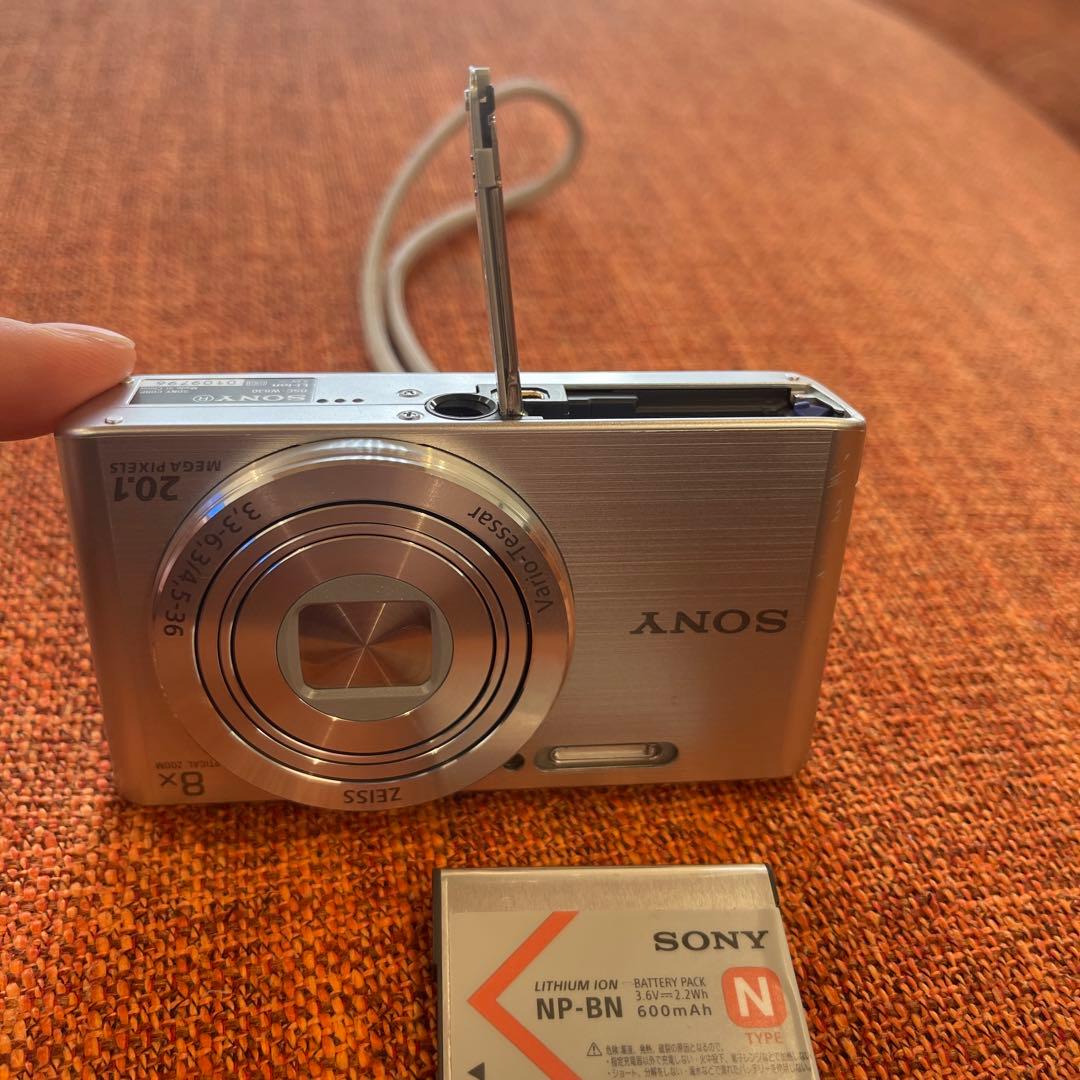 SONY Cyber-shot DSC-W830 デジカメ 充電器無 動作未確認