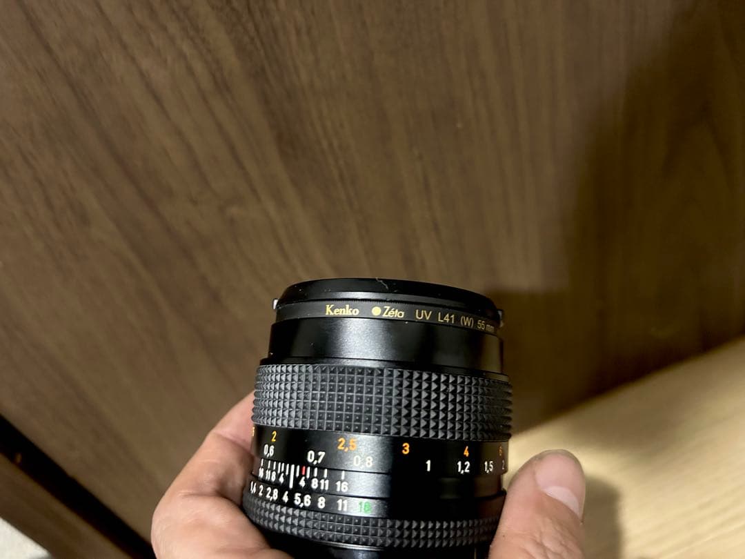 【Carl Zeiss Planar 】T* 50mmF1.4CONTAX革袋付