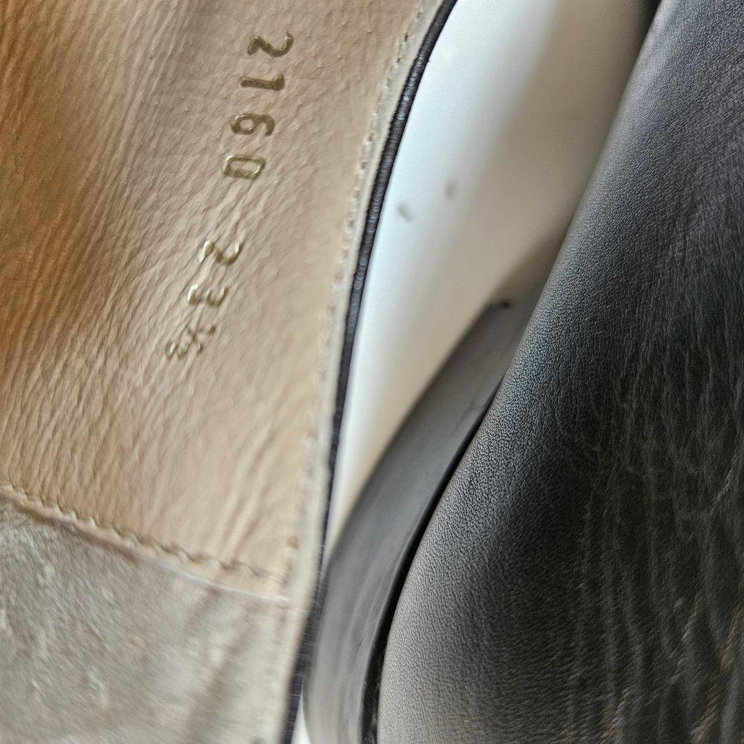 MARGARET HOWELL idea ダブルモンク レザーシューズ ブラック