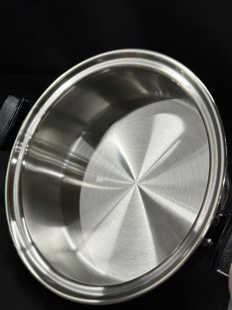 【保管品】Cook Best T304 7-Ply 蒸し器　両手鍋　26cm