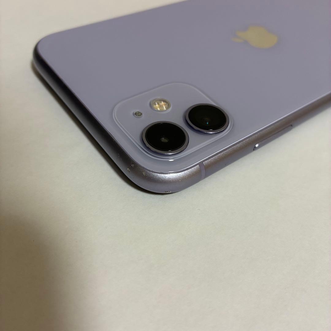 iphone11 64GB パープル