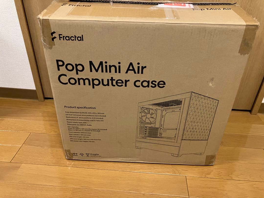 【即日発送】Fractal Design Pop Mini Air RGB