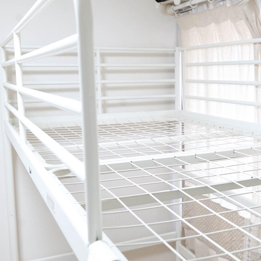 IKEA スヴェルタ　ロフトベッドホワイト