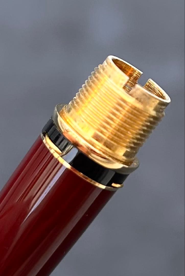 【未使用】モンブラン ワインレッド 万年筆　14k 585