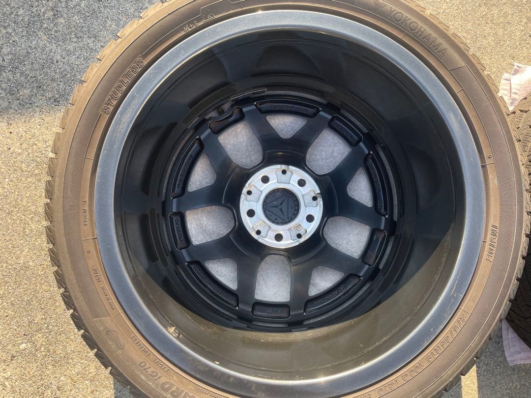 メルセデスベンツ・AMG ・E220d・スタッドレスタイヤ・発送たのメル便にて！