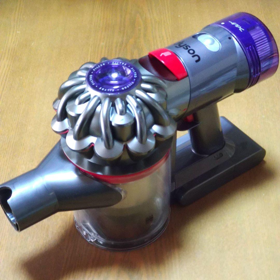 ダイソンV8 SV10K掃除機 完全分解清掃済み動作品 純正バッテリー２つセット