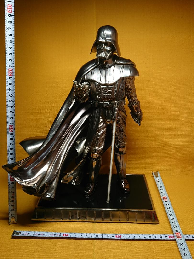 ダースベイダー　彫像　3.8kg　置物　インテリア　工芸品　美術品　A1036