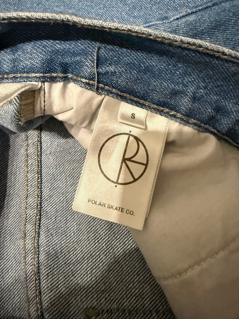 polerskate big boyブルーデニムパンツ