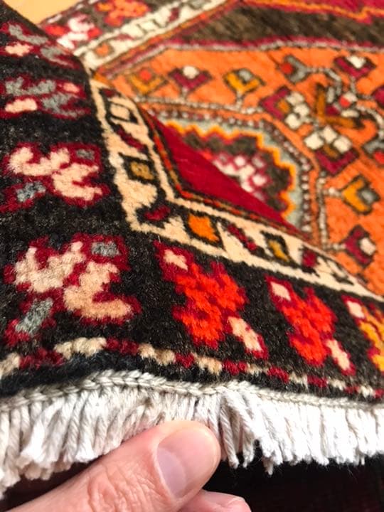トルコ絨毯　ハンドメイドラグ