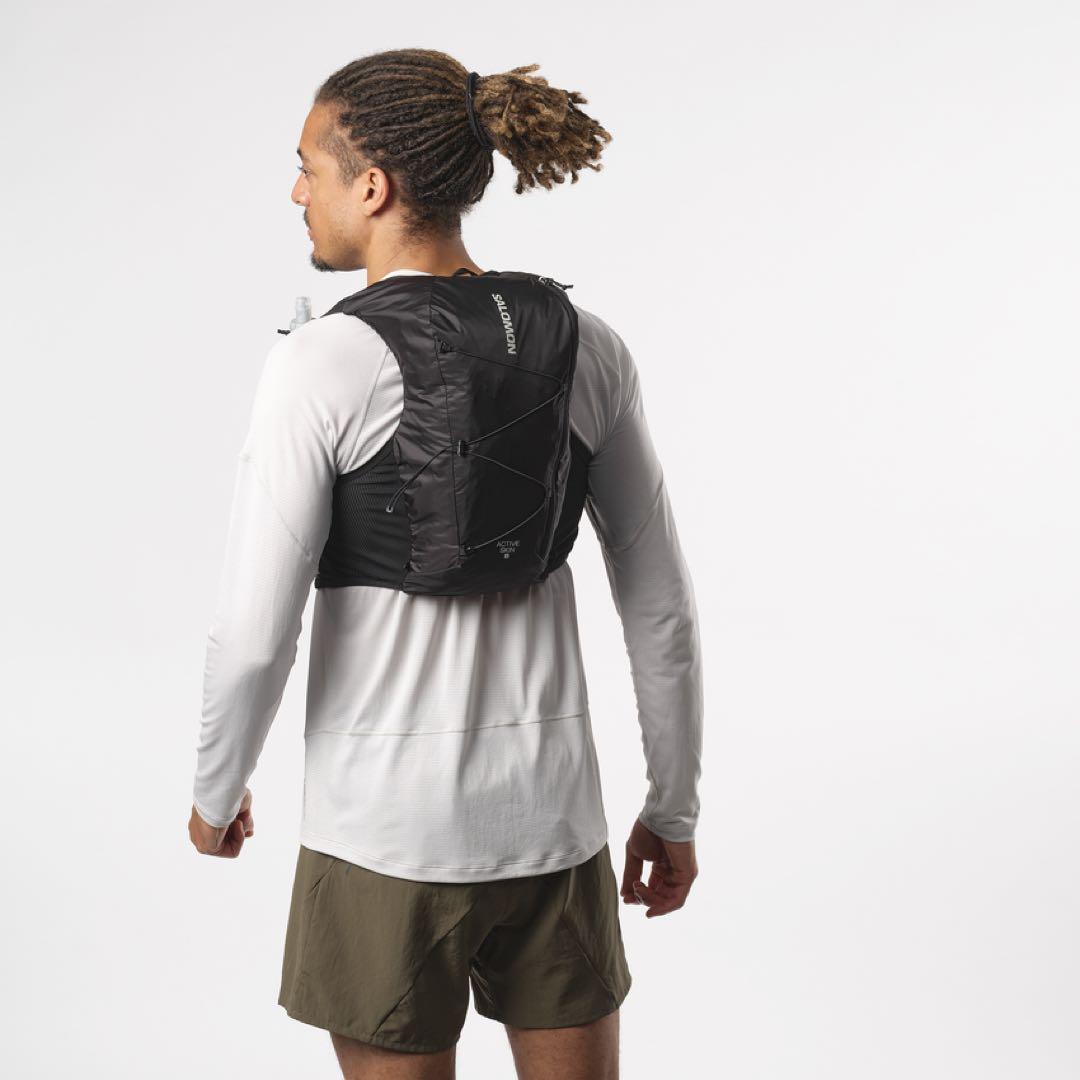 SALOMON ACTIVE SKIN 8 ブラック Mサイズ