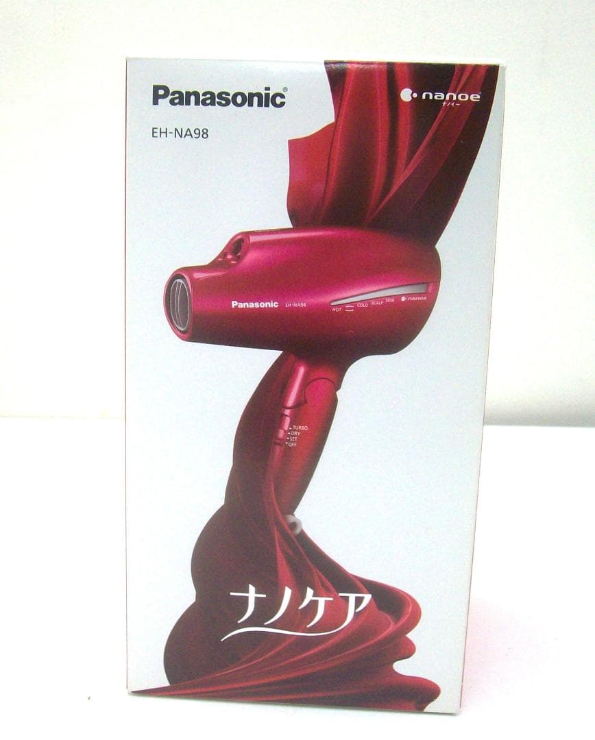 未使用 パナソニック ヘアドライヤー ナノケア EH-NA98-RP