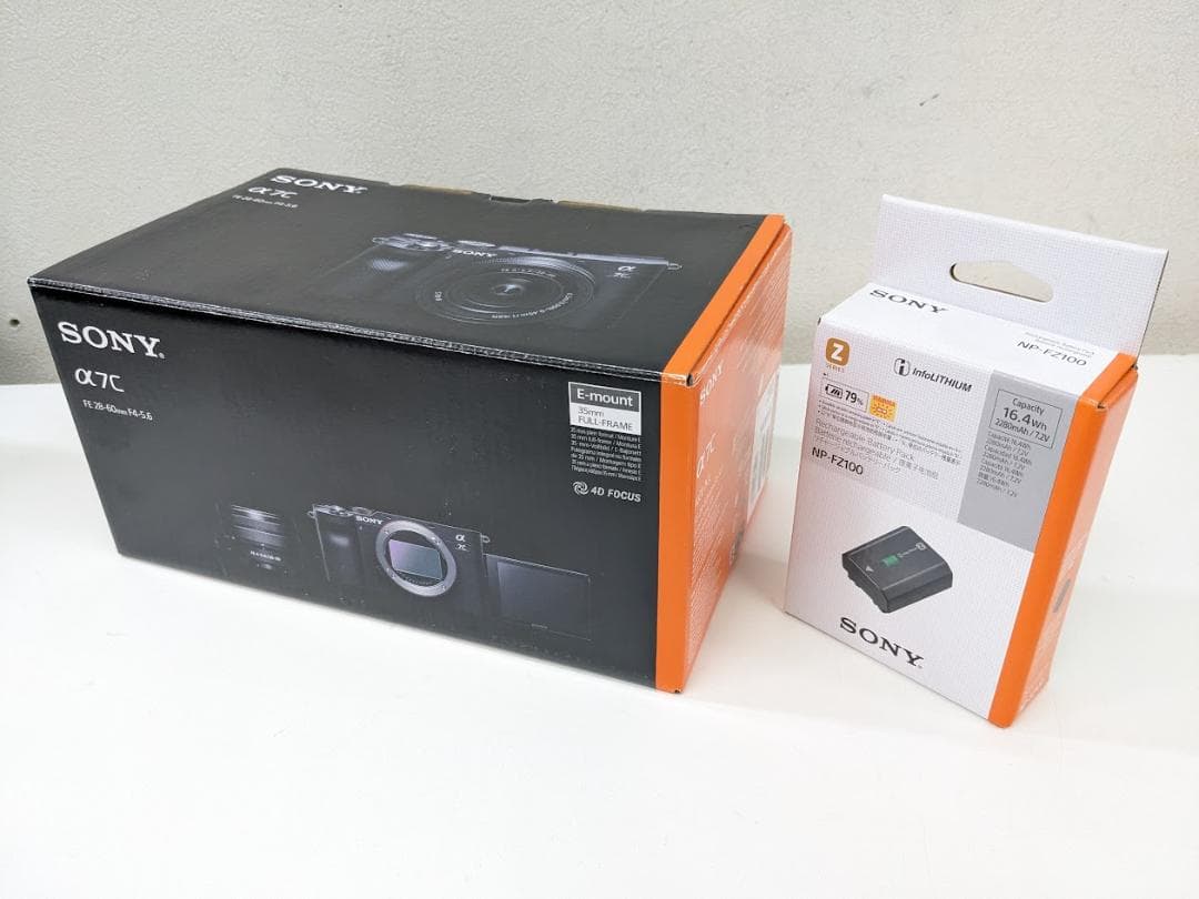 SONY ILCE-7CL フルサイズ ミラーレス一眼カメラ ズームレンズキット