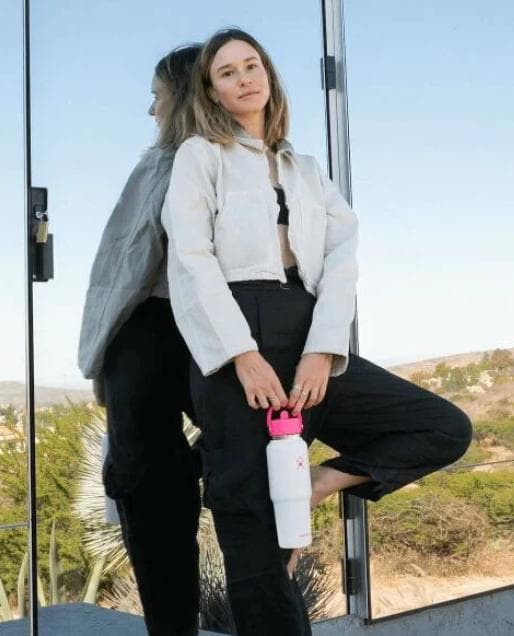 【日本未発売】Hydro Flask 32oz ネオンピンク ストロー付　限定