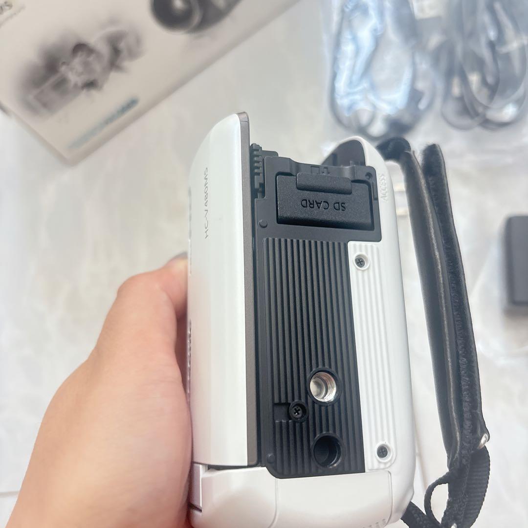 【新品試し撮りのみ】Panasonic HC-V480MS