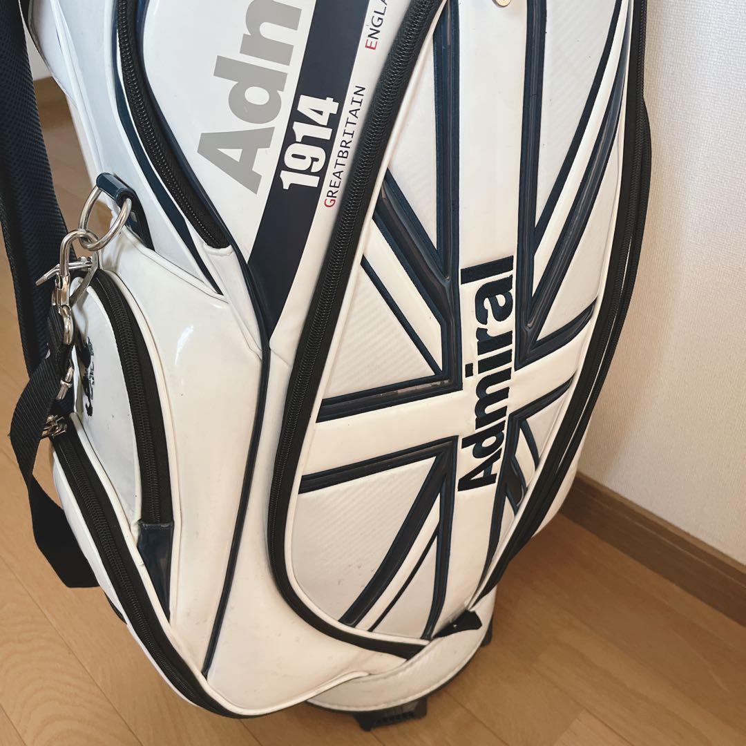 K142 Admiral アドミラル トリコロール スポーツキャディバッグ