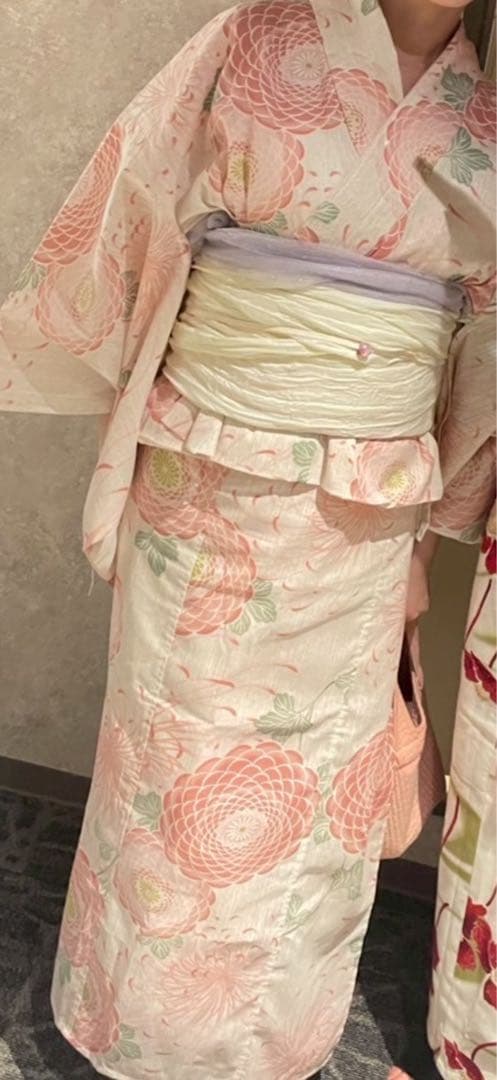 タイムセール！この夏浴衣欲しい方にオススメ♪かんたん着付け二部式浴衣3点セット