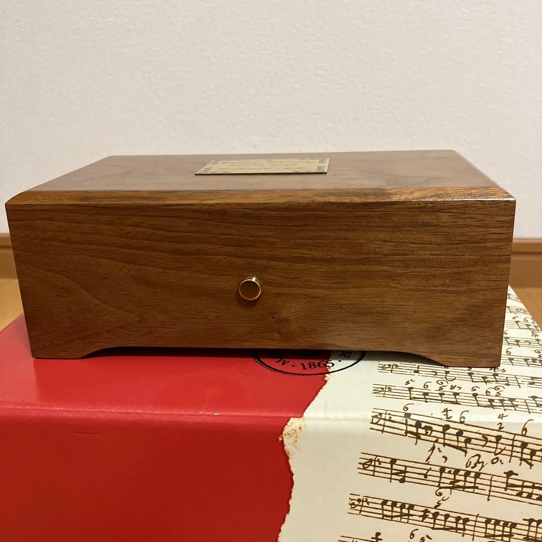 REUGE MUSIC オルゴール【日付、名前刻印あり】