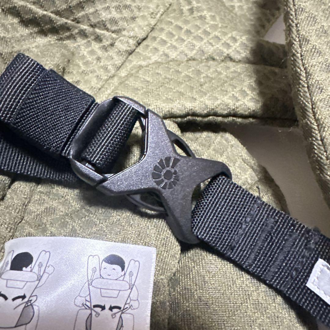 極美品 elgobaby OMNI breeze オリーブグリーン カーキ