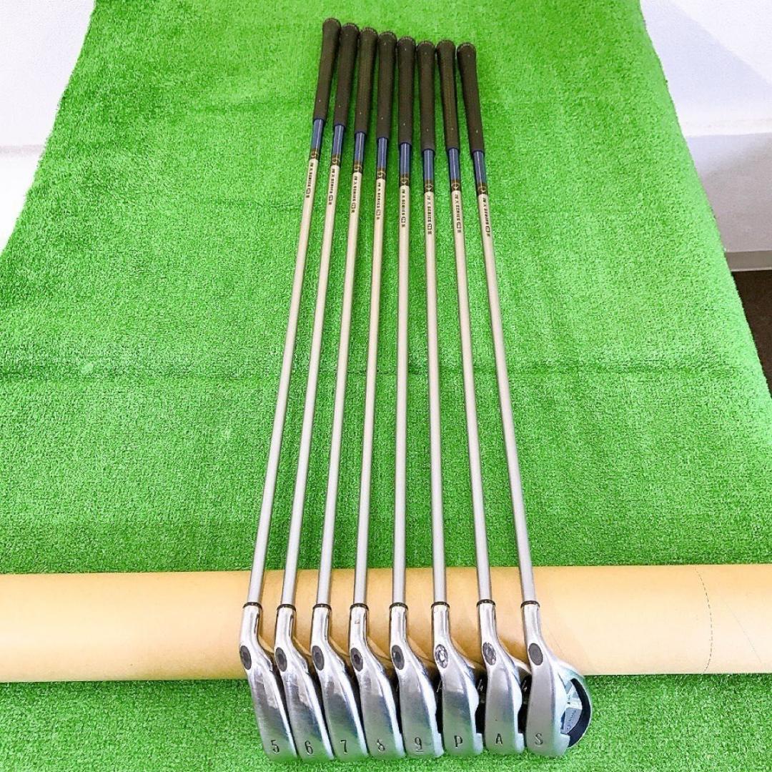 テ18★キャロウェイ X-18 8本アイアンセット SR メンズ JV 70i