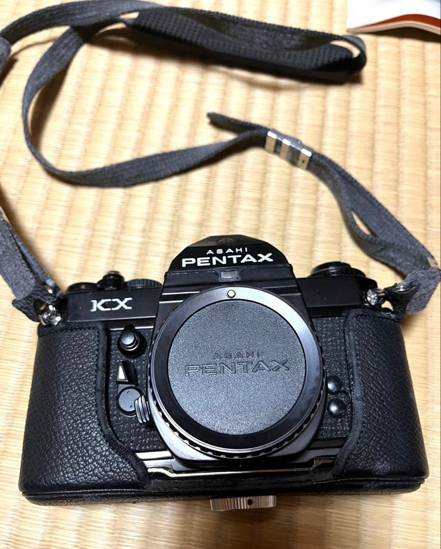 ペンタックス KX シルバー ボディ PENTAX 中古フイルムカメラ望遠レンズ