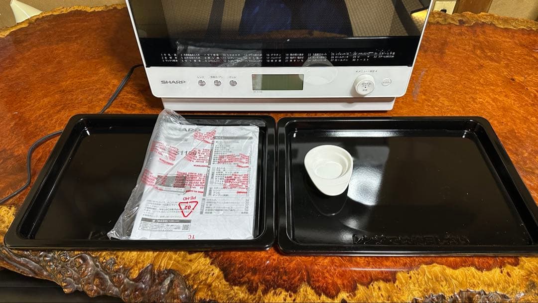 2023年製 SHARP オーブンレンジ RE-S1100-W 付属品完備