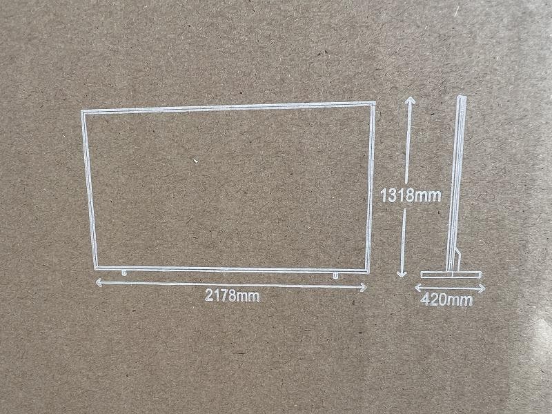 TCL 98C655 4Kスマート液晶テレビ