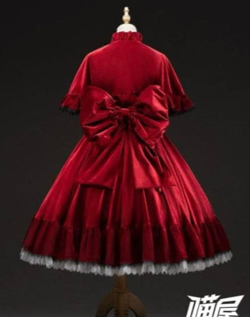 猫屋小舗ローゼンメイデンコスプレ 真紅しんく衣装＋武器付き