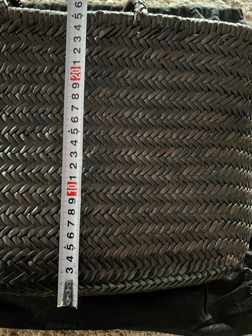 ヴィオラドーロ　レザー　メッシュかごバック　VIOLAd'ORO