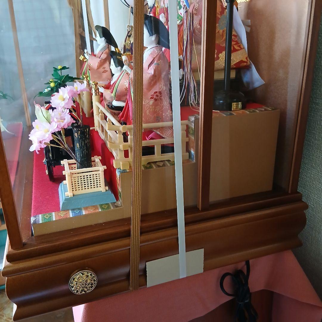 お雛様　雛飾り　雛人形　吉徳　3段飾り　ケース入り