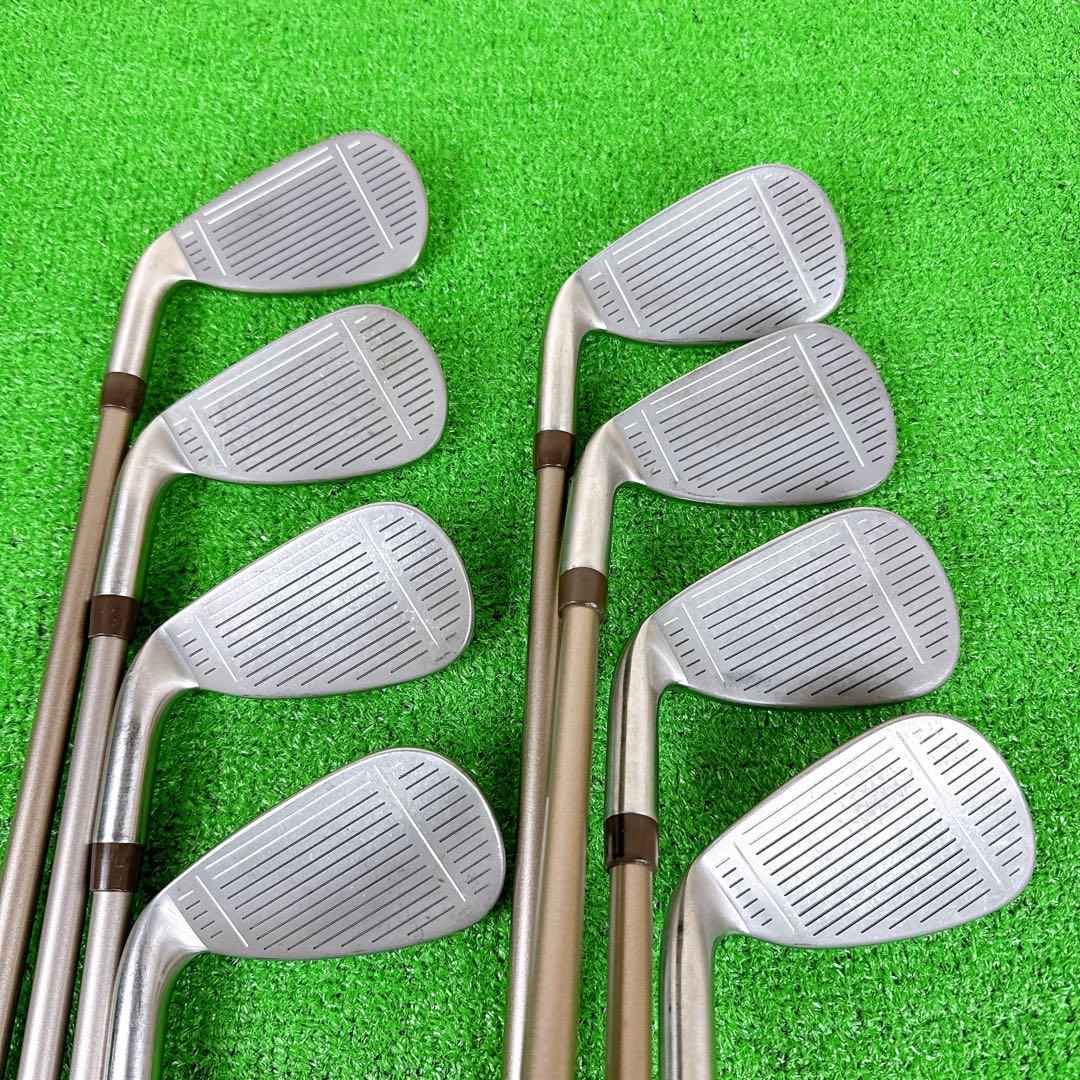 【美品】 豪華8本 テーラーメイド SuperSteel BURNER アイアン