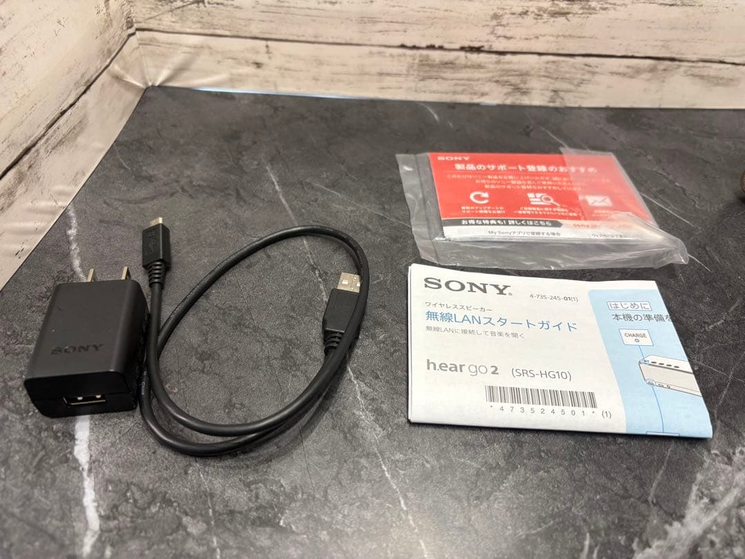 【ほぼ未使用 美品】SONY SRS-HG10