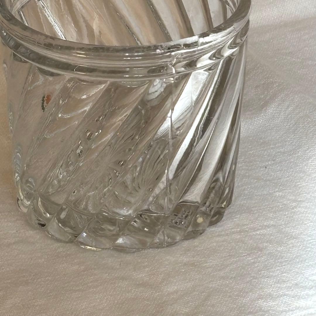 フランスアンティーク コンフィチュールポット ジャムポット ツイスト