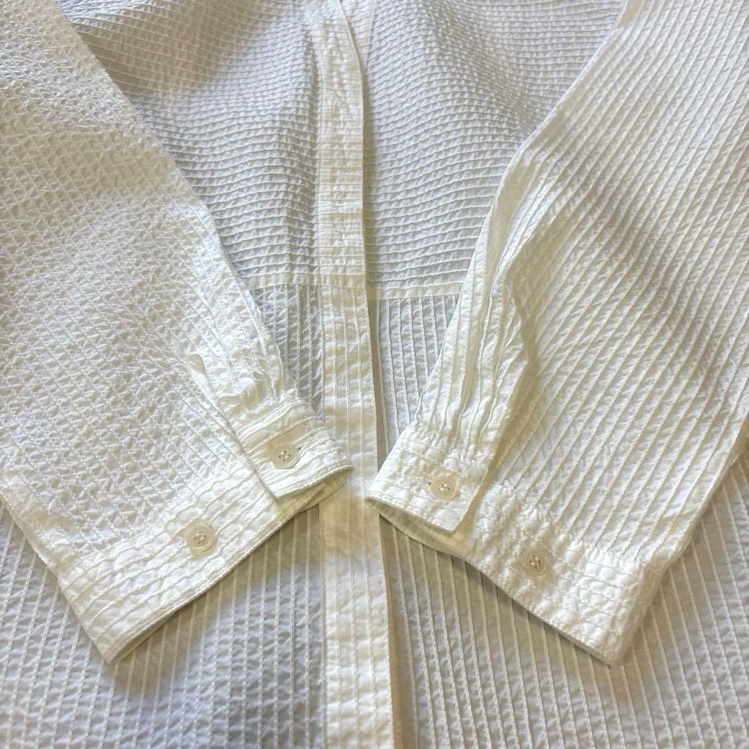 YACCO MARICARD 総ピンタックシャツ　シャツワンピース　未使用品