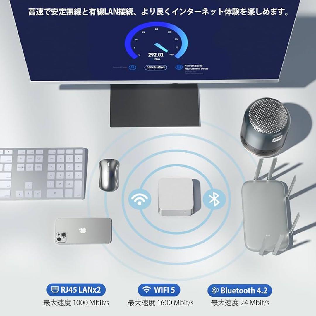 ミニPC 第12世代Alder Lake-N100 16GB 512GB搭載