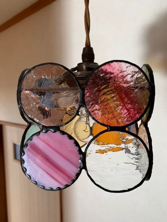 ステンドグラス　ペンダントライト