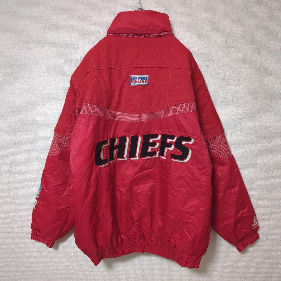 希少 チーフス CHIEFS ブルゾン 中綿ジャケット NFL KC プロライン