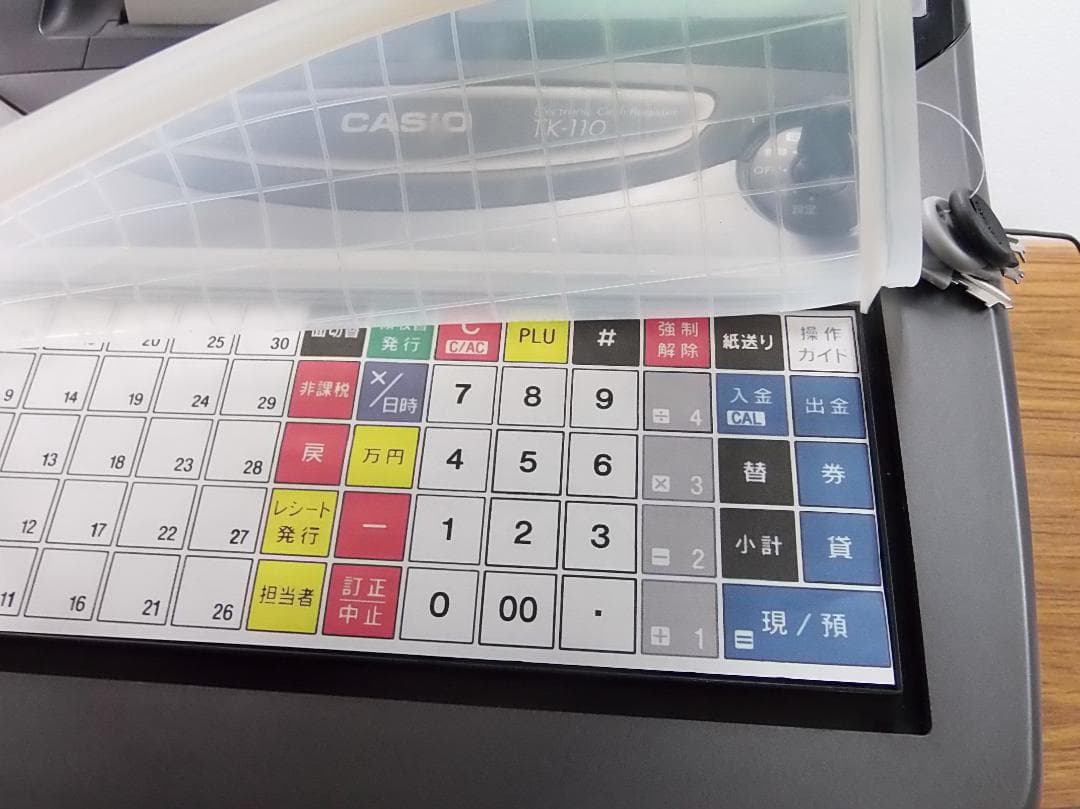 設定無料 CASIO 電子レジスター TK-110 軽減税率対応 250811