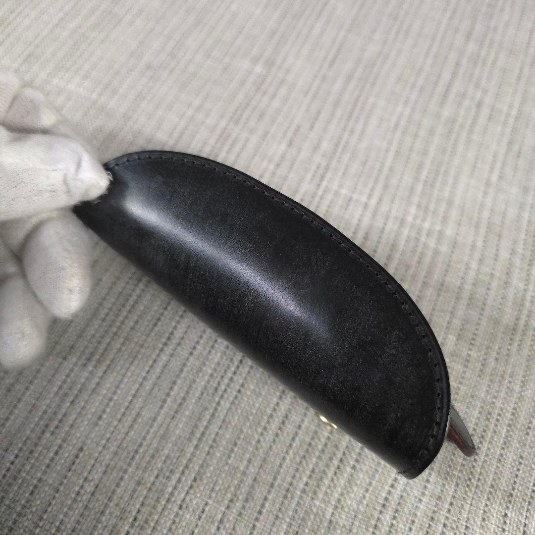 未使用　希少　ガンゾ　ganzo　ブライドルレザー　立体　キーケース