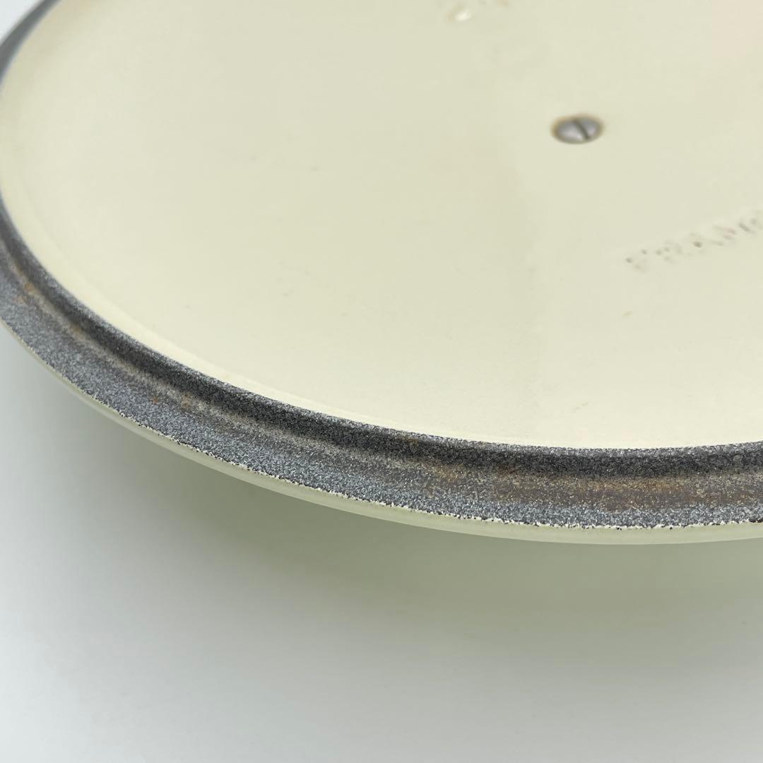 LE CREUSET ボロネーズ　24cm わさび　つまみシルバー　限定色