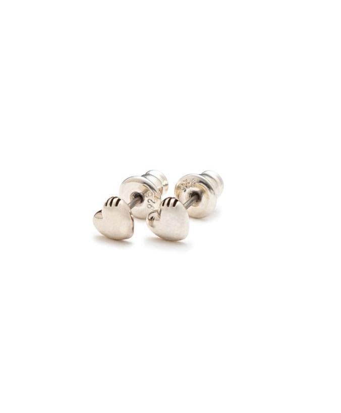 HUMAN MADE HEART SILVER EARRINGS 片耳