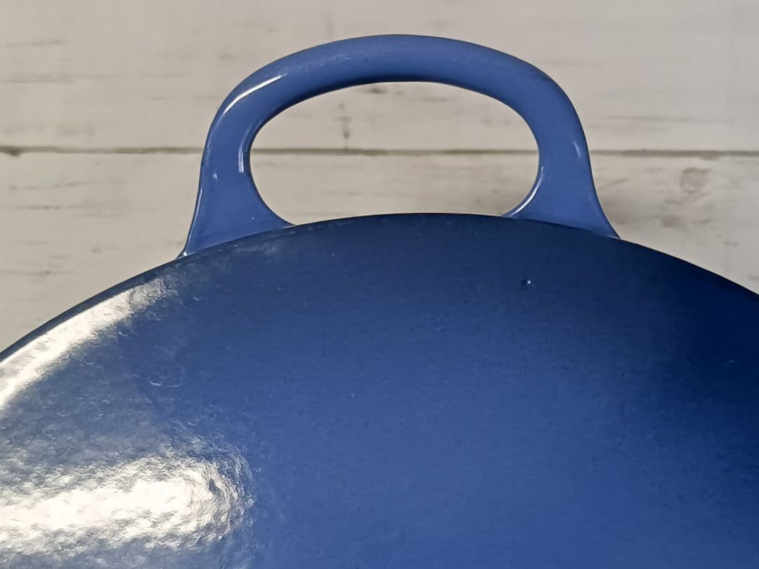ルクルーゼ　26cm　マルミット　コバルトブルー　LE CREUSET