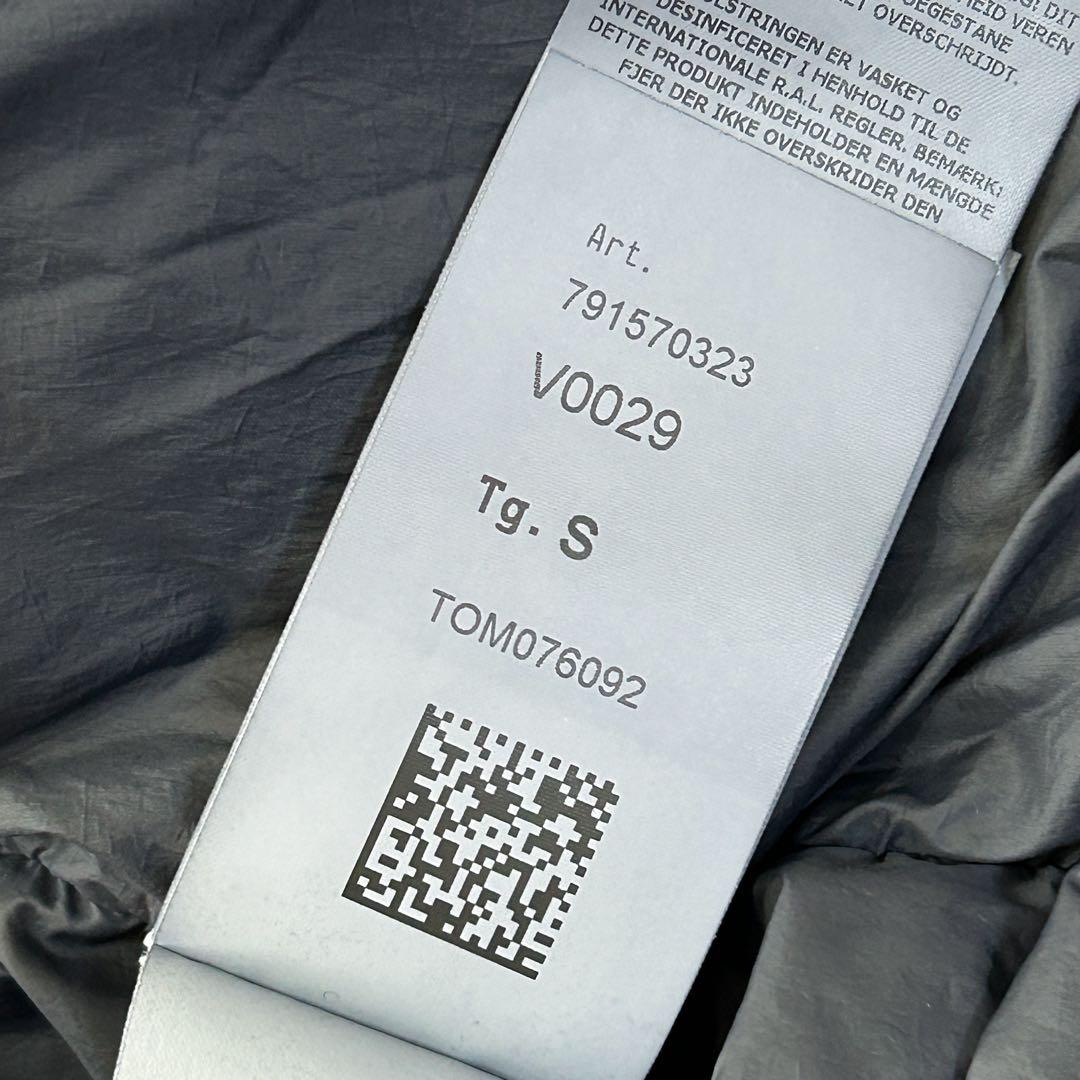 美品✨STONE  ロングダウン S ブラック ダウンコート 黒