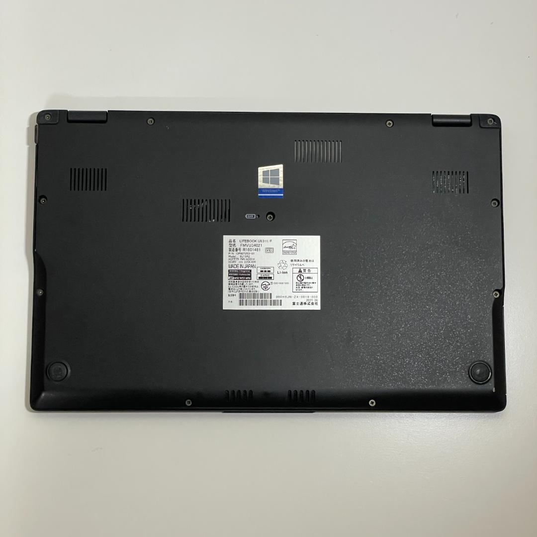 美品 第11世代 LIFEBOOK U9311 office 薄型 win11