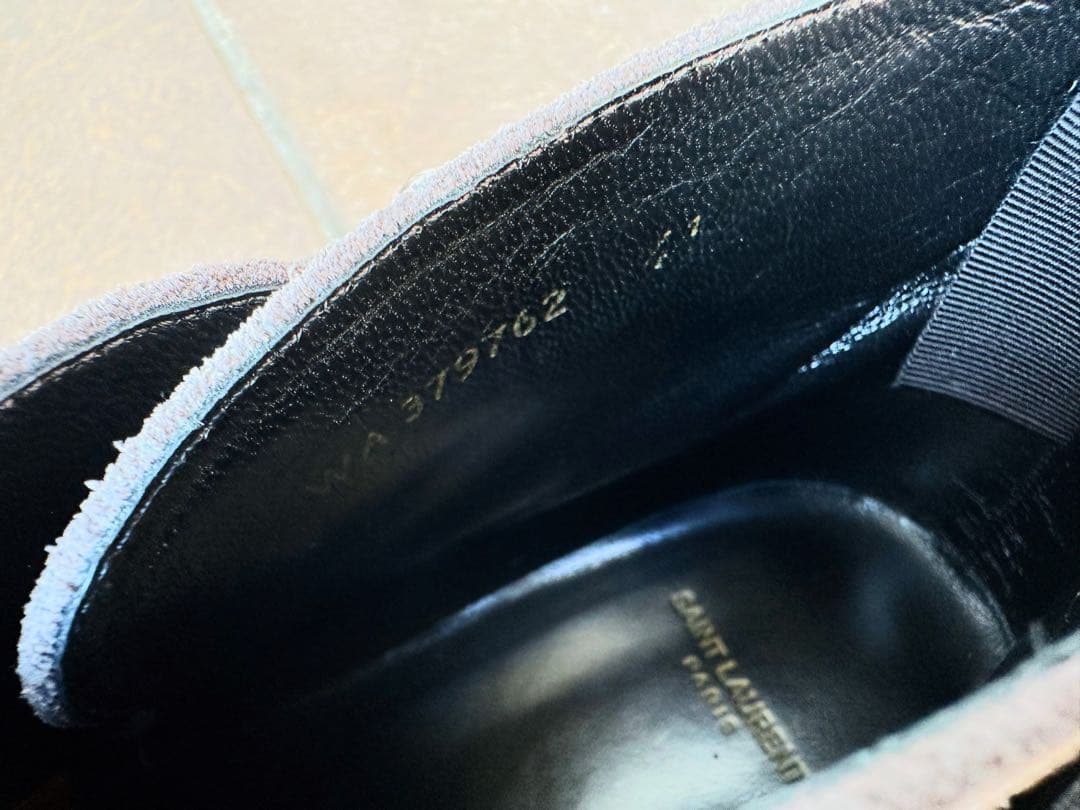 靴 Saint Laulent Paris suede boots