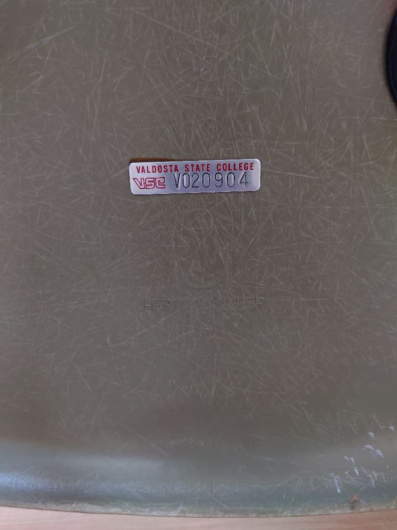 イームズ シェルチェア Herman Miller スクールベース ナロー