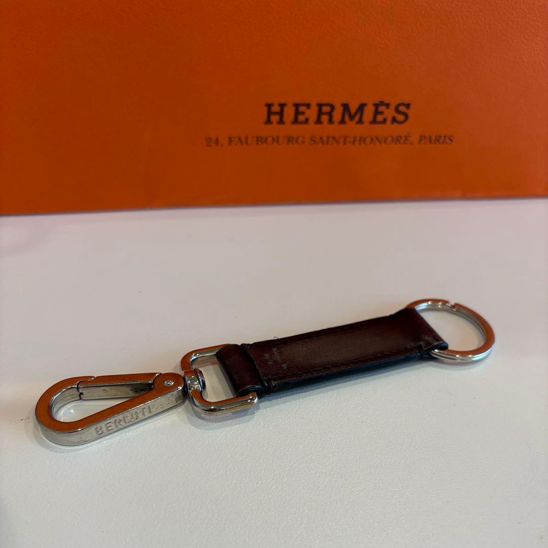 美品 ベルルッティ キーリング