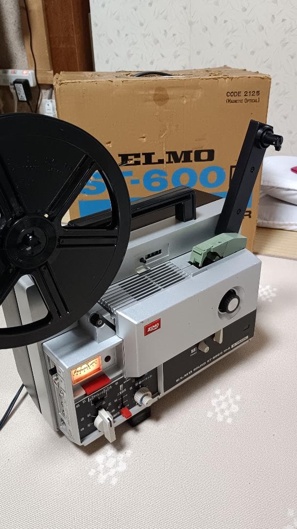エルモ８ミリ映写機　ST-600D　動作品