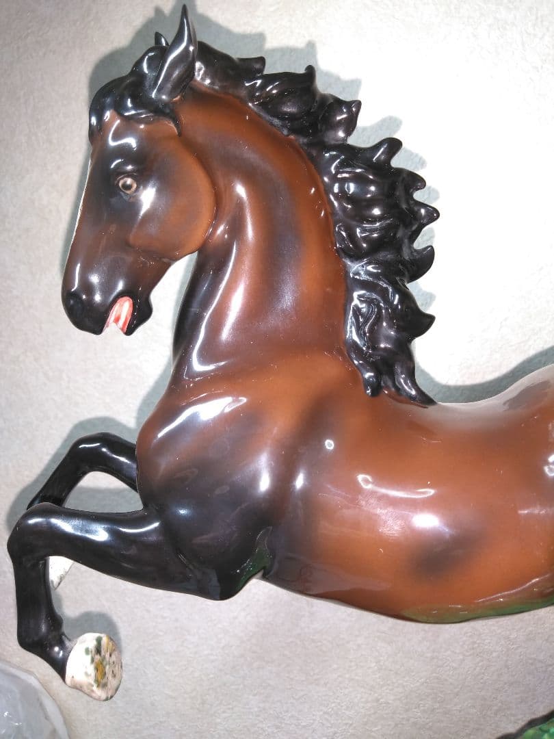 ノリタケ　競走馬跳馬